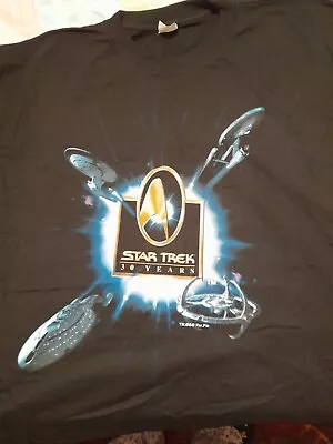 Buy Star Trek T-Shirt. 30yrs Anniversary.  1996 Tour • 15£