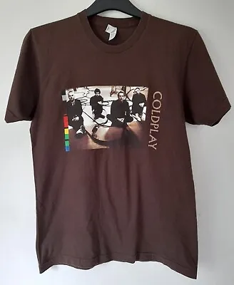 Buy Cold Play T-shirt Size Medium American Apparel 2001 Brand 100% Cotton Rare USA  • 34£