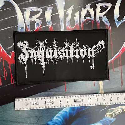 Buy Inquisition - Logo Aufnäher | Black & Heavy Metal Sammlung, Battle Jacket • 9.24£