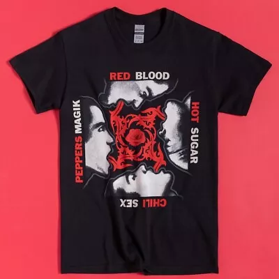 Buy Official Red Hot Chili Peppers Blood Sugar Sex Magik Black T-Shirt • 19.99£