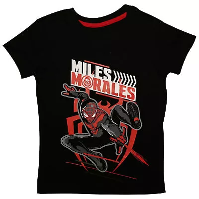 Buy Spider-Man - Miles Morales - Boys T-Shirt 3-4 Years • 7.89£