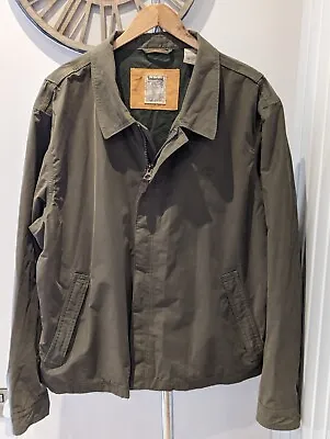 Buy Timberland Olive Light Weight Jacket  Harrington Size 2 XL Great Condition  • 34.99£