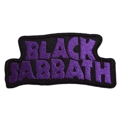 Buy Black Sabbath Rock Band Embroidered Patch Iron On Sew On Transfer • 4.40£