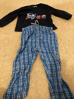 Buy Jojo Maman Bebe Train Pyjama Set 3-4 Years Boy • 5£
