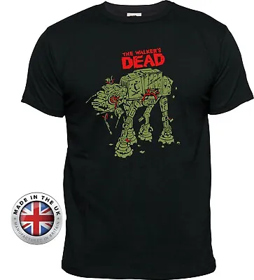 Buy STAR WARS AT AT Walkers Dead Parody Zombie T Shirt. Unisex Or Women's Fitted. • 18.99£
