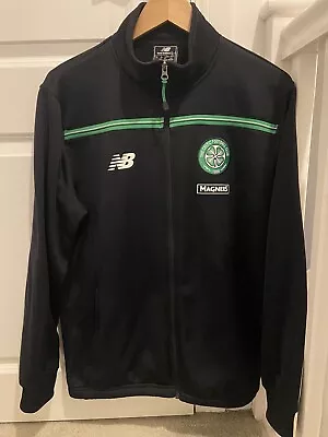 Buy Retro Celtic Football Walk Out Training Jacket Top Large New Balance Scotland • 12.99£