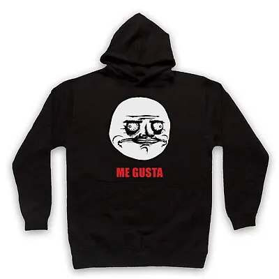 Buy Me Gusta Meme Rage Comic Funny Face Awkward Unisex Adults Hoodie • 27.99£