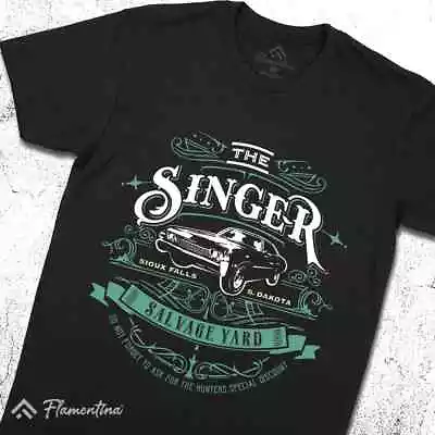 Buy Singer Salvage Yard T-Shirt Horror Auto Winchester Vampire Pentagram Occult D210 • 13.99£