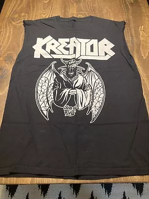 Buy Kreator Tour T Shirt Genuine. 2011 Adult Large. • 15£