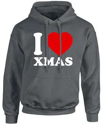 Buy I Love Christmas Xmas Unisex Hoodie 10 Colours (S-5XL) By Swagwear  • 20.68£