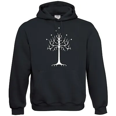Buy Tree Of Gondor Hoodie  LOTR Lord Of The Middle Earth Geek Fantasy • 24.99£
