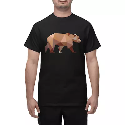 Buy Bear Tshirt Abstract Novelty Birthday Retro Vintage Gift Present • 7.99£