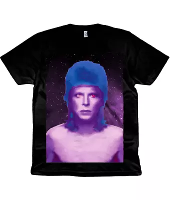 Buy David Bowie - Cosmic - Ziggy - Glam Rock - Aladdin Sane -  Organic Shirt  • 19.99£