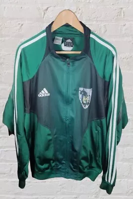 Buy Adidas Mens FC Gossau Switzerland Football Green Track Jacket - Size XL • 9.99£