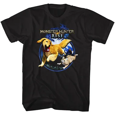 Buy Monster Hunter Capcom Video Game Rise Pair Of Pals Men's T Shirt • 38.47£