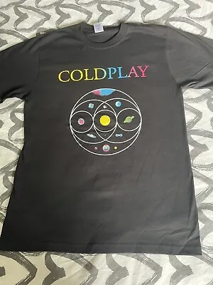 Buy Coldplay 23/24 Tour Souvenir T Shirt XL • 12.99£