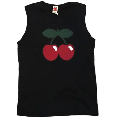 Buy Pacha Ibiza Black Men's Vest Muscle Tank Top Cherry Logo Basic Music Merch Beach • 26.99£