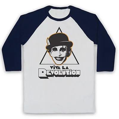 Buy Viva La Revolution Unofficial The Adicts Punk Rock 3/4 Sleeve Baseball Tee • 23.99£