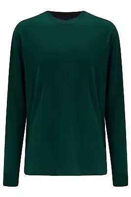 Buy Unisex Men Women Multicolour T-shirts Size Medium Long Sleeves Black And Green • 15£