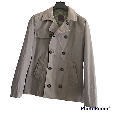 Buy Ted Baker Womens Short Grey Trench Coat Jacket Size 3 Genuine Read Description • 20£