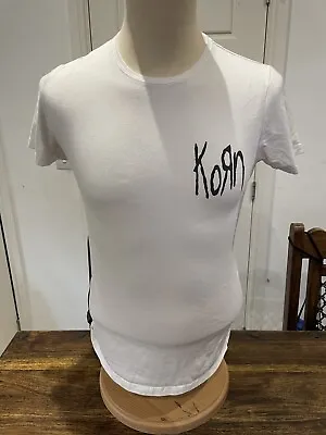 Buy Korn The Serenity Of Suffering Your 2017 Tee White T-Shirt Sz Small • 9.99£