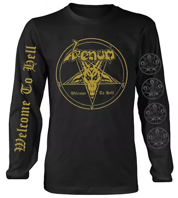 Buy Venom Welcome To Hell Black Long Sleeve Shirt NEW OFFICIAL • 25.19£