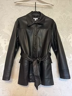 Buy Topshop Faux Leather Jacket Size S • 13.50£