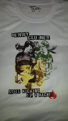 Buy HENRY CLUNEY Stiff Little Fingers Unique Designed Tee Shirt. • 9.99£