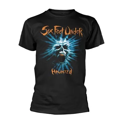Buy SIX FEET UNDER - HAUNTED BLACK T-Shirt, Front & Back Print Medium • 20.09£
