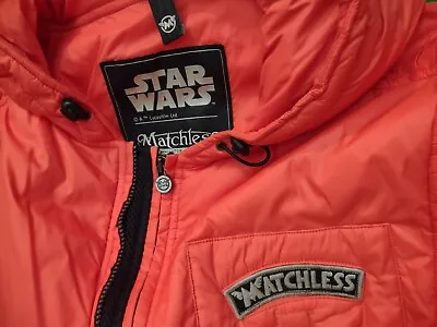 Buy Matchless X Star Wars - Men's Orange Rebel Squadron Technical Jacket - RRP £350 • 175£