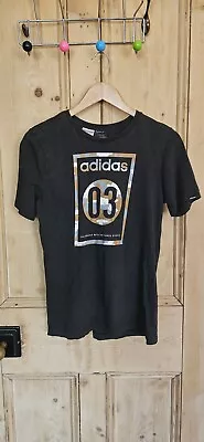 Buy Boys Adidas Camo T-shirt UK 13-14 • 3£