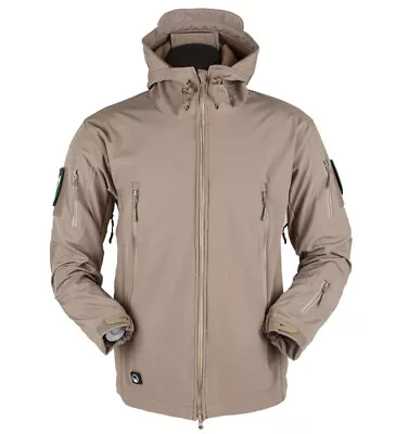 Buy Outdoor Hooded Top Men Jacket Spring Summer Waterproof Combat Tactical Coat Top • 19.93£