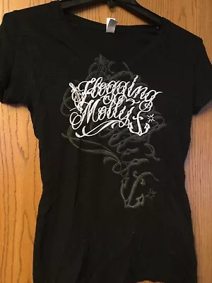 Buy Flogging Molly - Black Shirt - Ladies Cut - XL - Pimatee • 38.92£