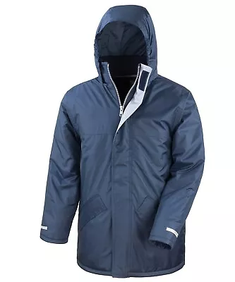 Buy Result Unisex R207x Core Winter Parka Jacket -  Blue -  3XL • 25£
