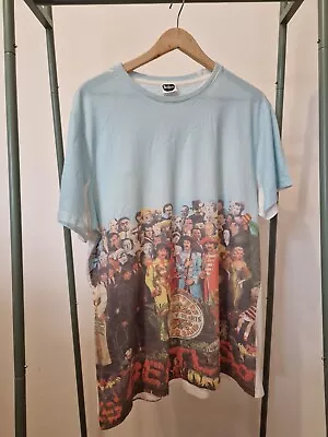 Buy Beatles Sgt Peppers Lonely Hearts Club Band T Shirt - Large • 20£