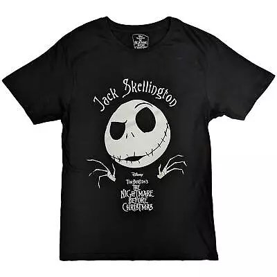 Buy ** The Nightmare Before Christmas Jack Skellingtom Head EMBELLISHED T-Shirt ** • 15£