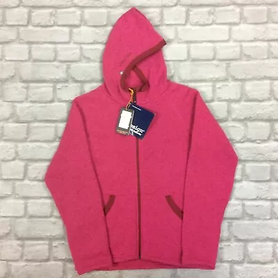 Buy Isbjorn Of Sweden 14yrs Pink Rib Sweater Hoodie Hooded Childrens Girls Rrp £96 * • 50.39£