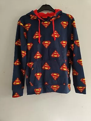 Buy Boys Superman Fleece Hoodie Size S • 7£