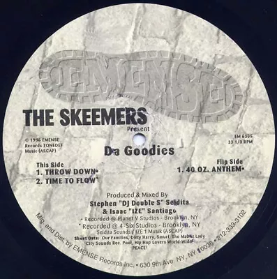 Buy The Skeemers - Da Goodies / VG+ / 12   • 3.83£