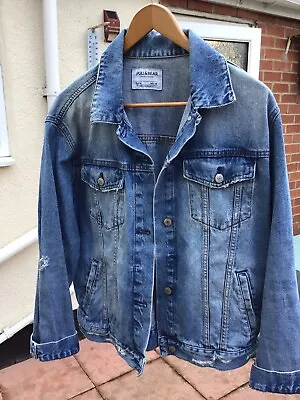 Buy Gents Denim Jacket Med Distressed • 7£