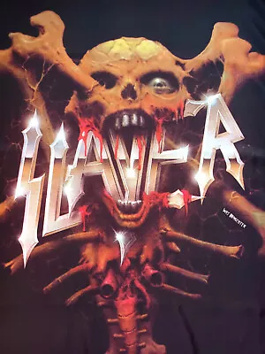 Buy Slayer 1995 Flagge Fahne Merch Heavy Metal Vintage Thrash Exodus Metallica • 25.69£