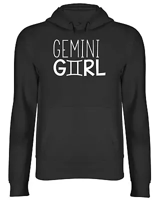 Buy Gemini Girl Mens Womens Hooded Top Hoodie Gift • 17.99£