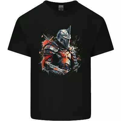 Buy A Fantasy Medieval Knight In Armour Kids T-Shirt Childrens • 7.99£