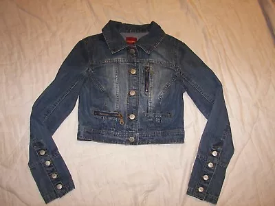 Buy Highway Jeans Denim Jacket - Jrs. S - Cropped Style • 9.46£