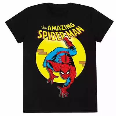 Buy Marvel Comics Spider - Amazing Spider-Man Comic Unisex Black T-Shirt - K777z • 13.09£