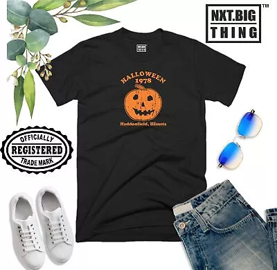 Buy Halloween 1978 T Shirt Michael Myers Kills Pumpkin Scary Horror Gift Kids Top • 10.99£