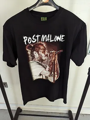 Buy Post Malone Graphic XL Black Cotton T-shirt Rap Hip Hop Memorabilia  • 24.99£