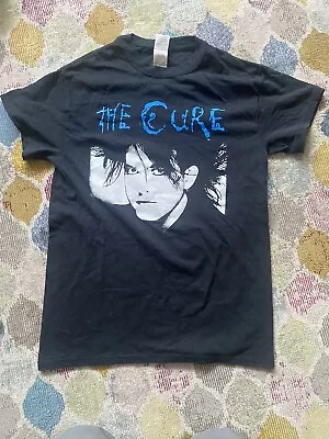 Buy The Cure T Shirt Goth Indie Rock Band Merch Tee Robert Smith Size Small Black • 14.30£