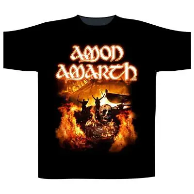 Buy Official Licensed - Amon Amarth - Death In Fire T Shirt - Viking Metal • 19.99£