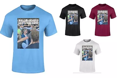 Buy Noel Gallagher Man City Poznan T Shirt S-5XL Oasis High Flying Birds Britpop • 20£